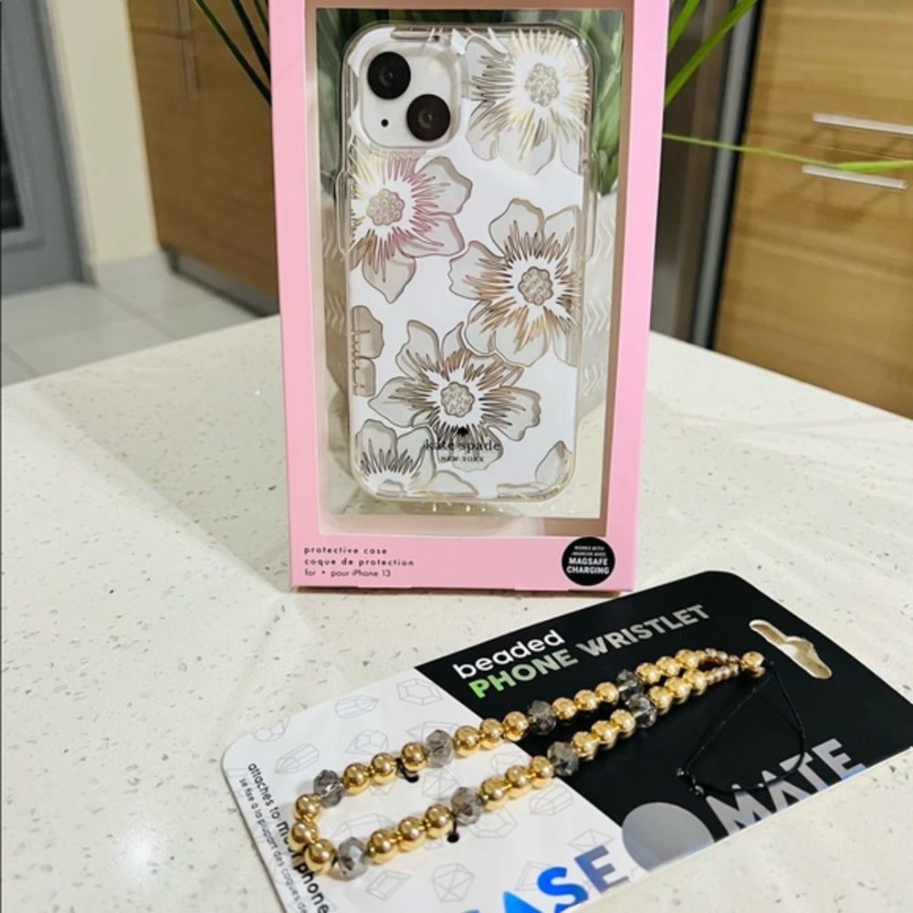 Kate Spade ♠️ Case for iPhone 13 with free case-mate gift 🎁 !